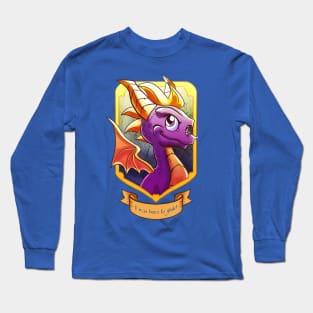 "I was born to glide!" Long Sleeve T-Shirt